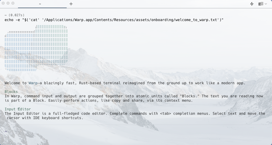 Snowy preview